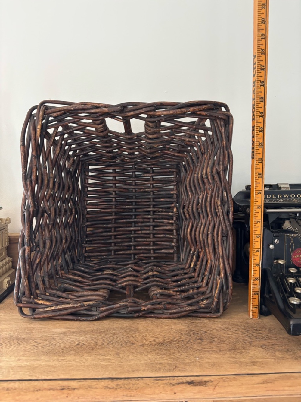 IKEA Rustic Wicker Basket